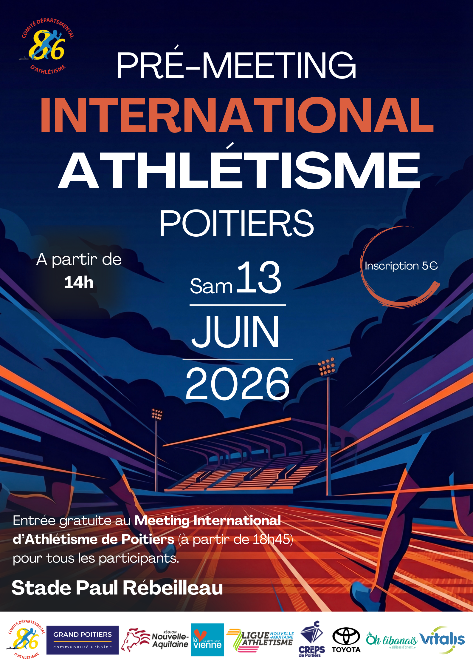 Athle.live inscriptions et résultats